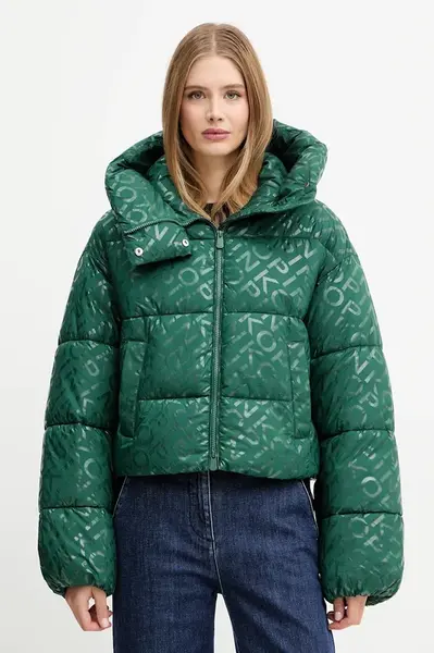 Bunda Pinko zelená barva, zimní, 105438 A2PY