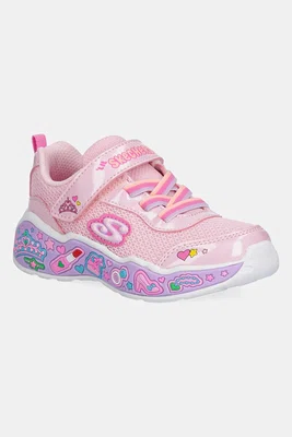 Dětské tenisky Skechers PLAY SCENE tyrkysová barva, 303158N