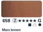 Akvarelová barva Horadam 1/2 – 658 Mars brown