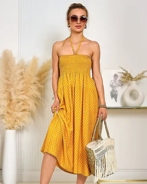 Resti Women's knee-length polka dot dress