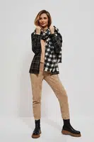Marisse Checked scarf