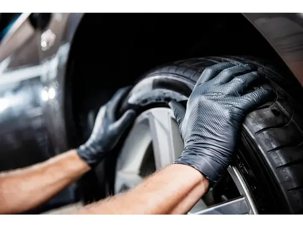 Mercator Nitrilové rukavice, extra pevné, odolné chemikáliím, velikost M, černé, 50 ks Velikost: M