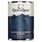 CANAGAN Salmon & herring supper konzerva pre psov 400 g