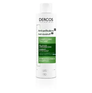 VICHY Dercos Šampón proti lupinám pre normálne až mastné vlasy 200 ml