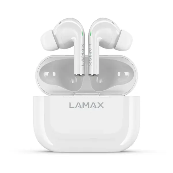 LAMAX Clips1 white bezdrôtové slúchadlá biele
