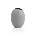 Váza FANCY HOME Stones 17 cm, šedá