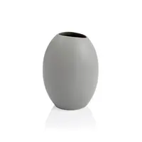 Váza FANCY HOME Stones 17 cm, šedá