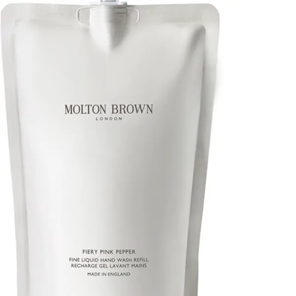 Molton Brown Náhradní náplň pro tekuté mýdlo na ruce Fiery Pink Pepper (Fine Liquid Hand Wash Refill) 400 ml