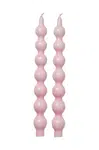 Sada svíček Rice Soft Pink 2-pack