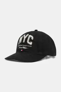 Bavlněná baseballová čepice Tommy Hilfiger