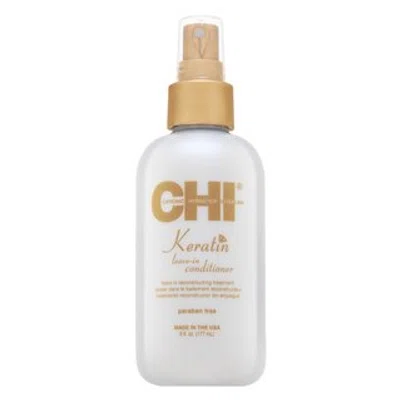 CHI Keratin Leave-In Conditioner bezoplachový kondicionér pro hrubé a nepoddajné vlasy 177 ml