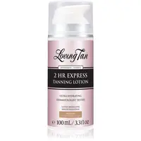 Loving Tan 2 HR Express hydratační samoopalovací mléko odstín Medium 100 ml