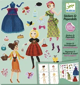 Samolepkový set Módní návrhářka