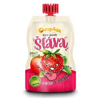 OVOCŇÁK Mošt jablko a jahoda 200 ml