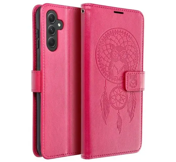 Flipové pouzdro MEZZO pro Samsung Galaxy A53 5G, dreamcatcher magenta