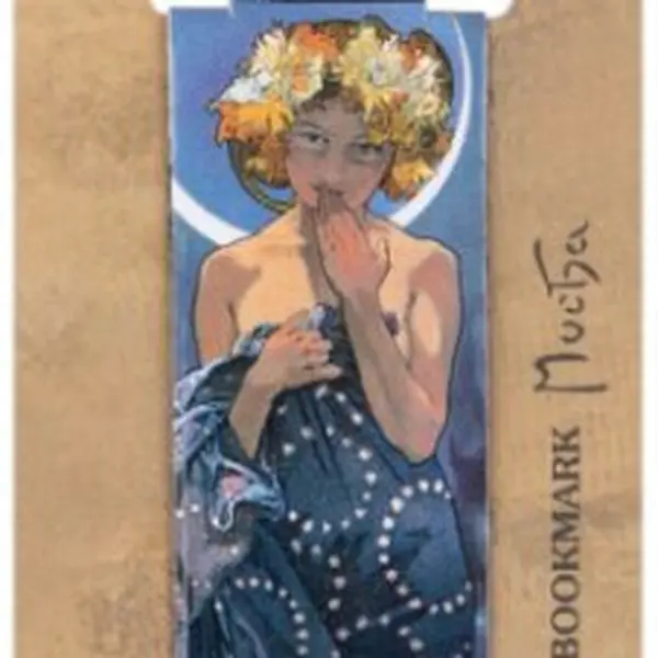 Magnetická záložka Alfons Mucha - Moon