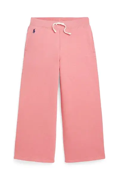 Tepláky Polo Ralph Lauren růžová barva, 312925933008