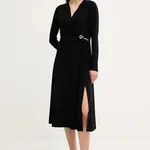 Šaty Joseph Ribkoff černá barva, midi, 253235