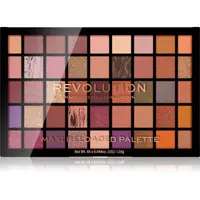 Revolution Maxi Reloaded Palette paletka pudrových očních stínů odstín Infinite Bronze 45x1.35 g