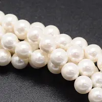 Shell Pearl Beads Strands