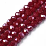 Electroplate Glass Beads Strands