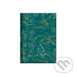 Notes Mini - Tyrkys (linajkovaný)