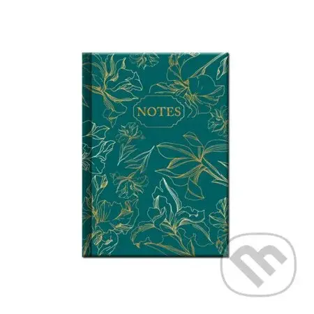 Notes Mini - Tyrkys (linajkovaný)