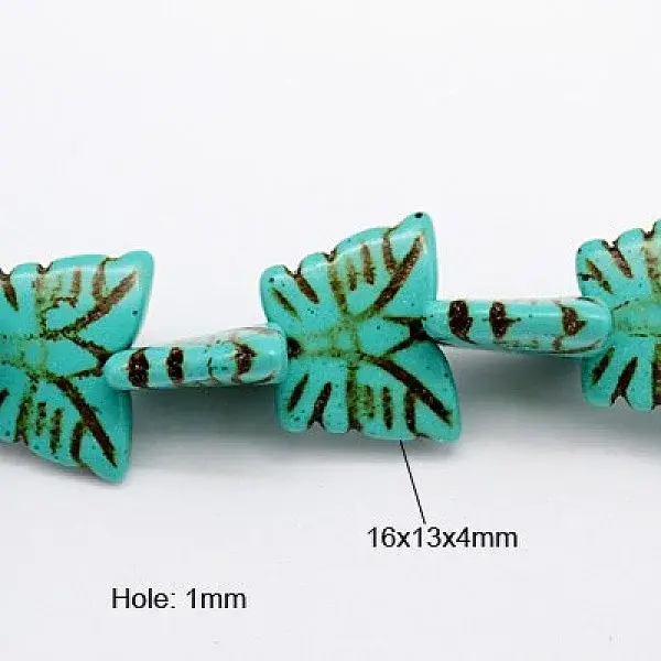 Synthetic Howlite Beads Strands