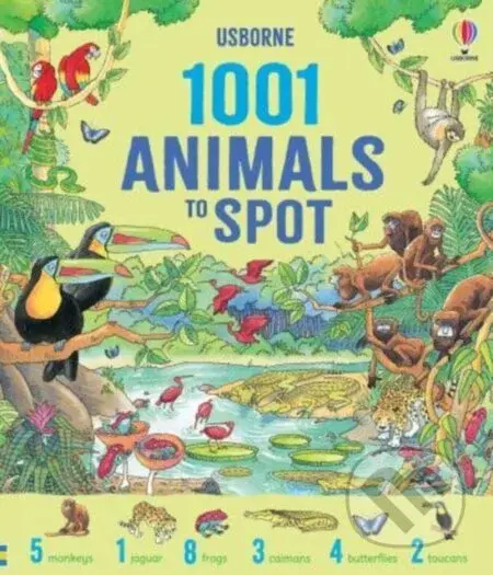 1001 Animals to Spot - Gillian Doherty - kniha z kategorie Pro děti