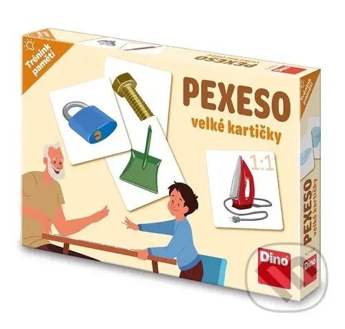 Pexeso předměty velké kartičky - hra z kategorie Karty, pexeso