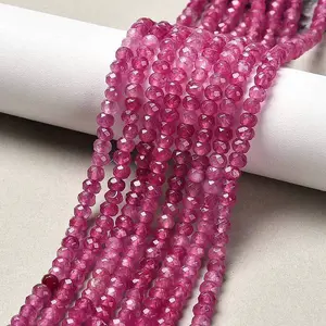 Natural White Jade Bead Strands