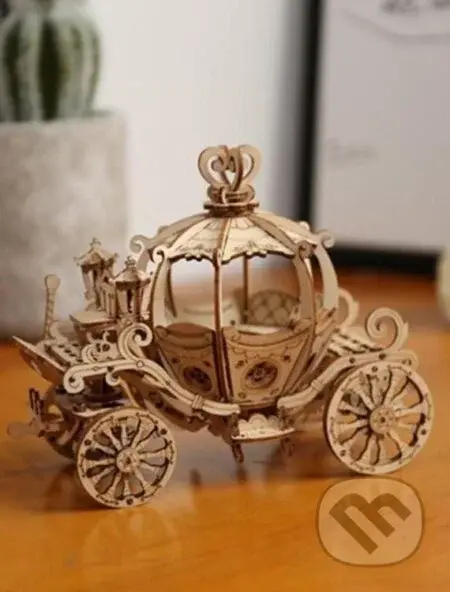 NiXiM Dřevěné 3D puzzle/Pohádkový kočár - puzzle z kategorie 3D puzzle