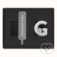 Moleskine  - ozdoba na zápisník – písmeno G