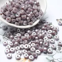 Opaque Colours Luster Glass Seed Beads
