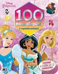 100 samolepiek s maľovankami Princezné
