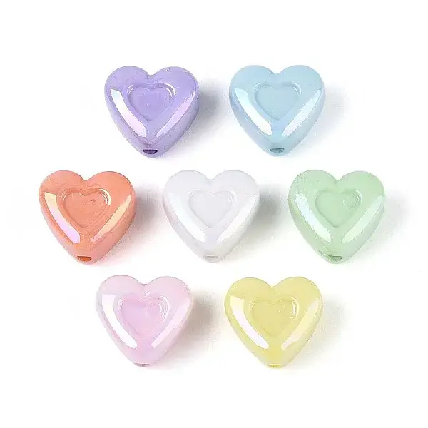 UV Plating Opaque Acrylic Beads