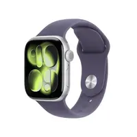 Apple Watch S11 - 42mm Sport Band stříbrné/mlžně fialové S/M