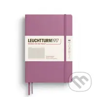 Leuchtturm1917 Zápisník Dusty Rose Medium A5 čtverečkovaný