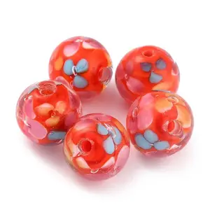 Round Lampwork Beads