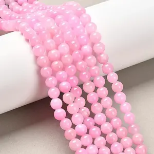 Natural Mashan Jade Round Beads Strands