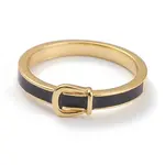 Brass Enamel Finger Rings