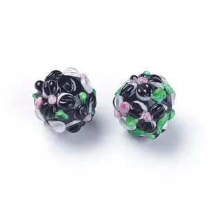Handmade Bumpy Lampwork Beads