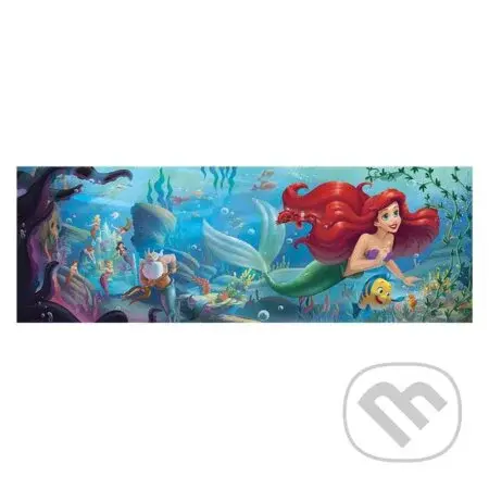 Puzzle Panorama: Malá mořská víla