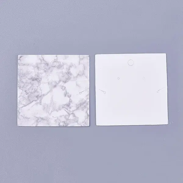 Cardboard Jewelry Display Cards