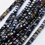 Electroplate Glass Bead Strands