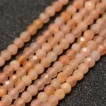 Natural Sunstone Beads Strands