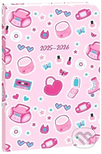 Školní diář 2025-2026 STUDENT Pinky