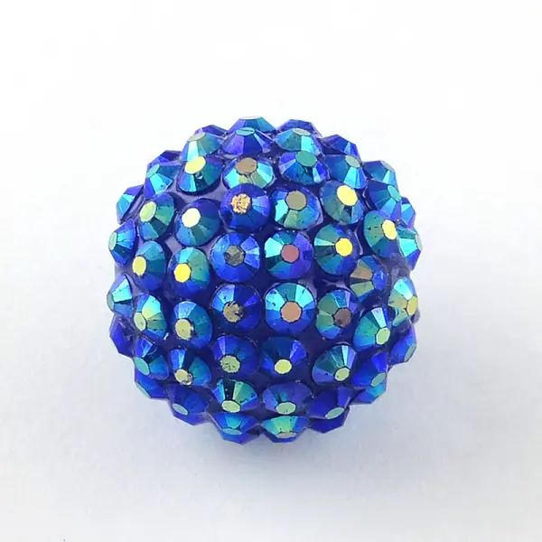 AB-Color Resin Rhinestone Beads