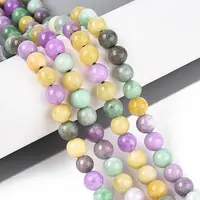 Dyed Natural Quartz Beads Strands