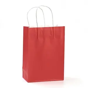 Pure Color Kraft Paper Bags